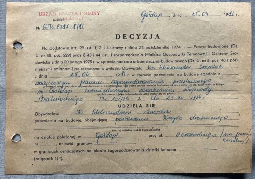 Odbudowa kościoła w Gołdapi cz. V. – decyzja, która otworzyła drogę (1981 r.)