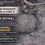 Niewybuch z okresu II wojny światowej znaleziony w Kierzkach