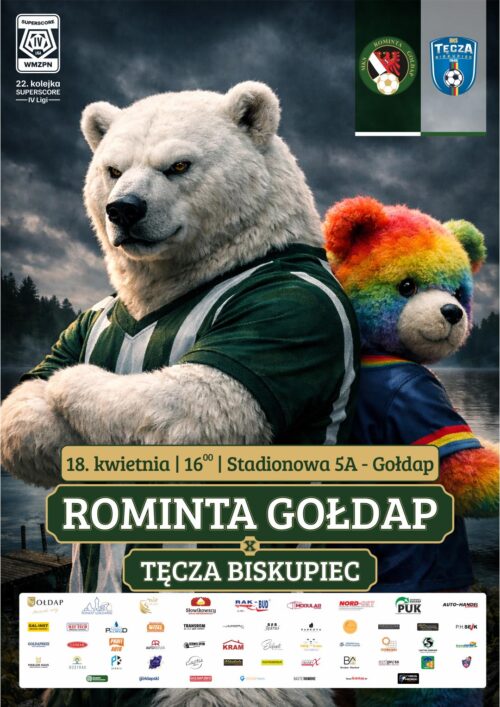 W sobotę najważniejszy mecz sezonu? Rominta Gołdap vs. Tęcza Biskupiec