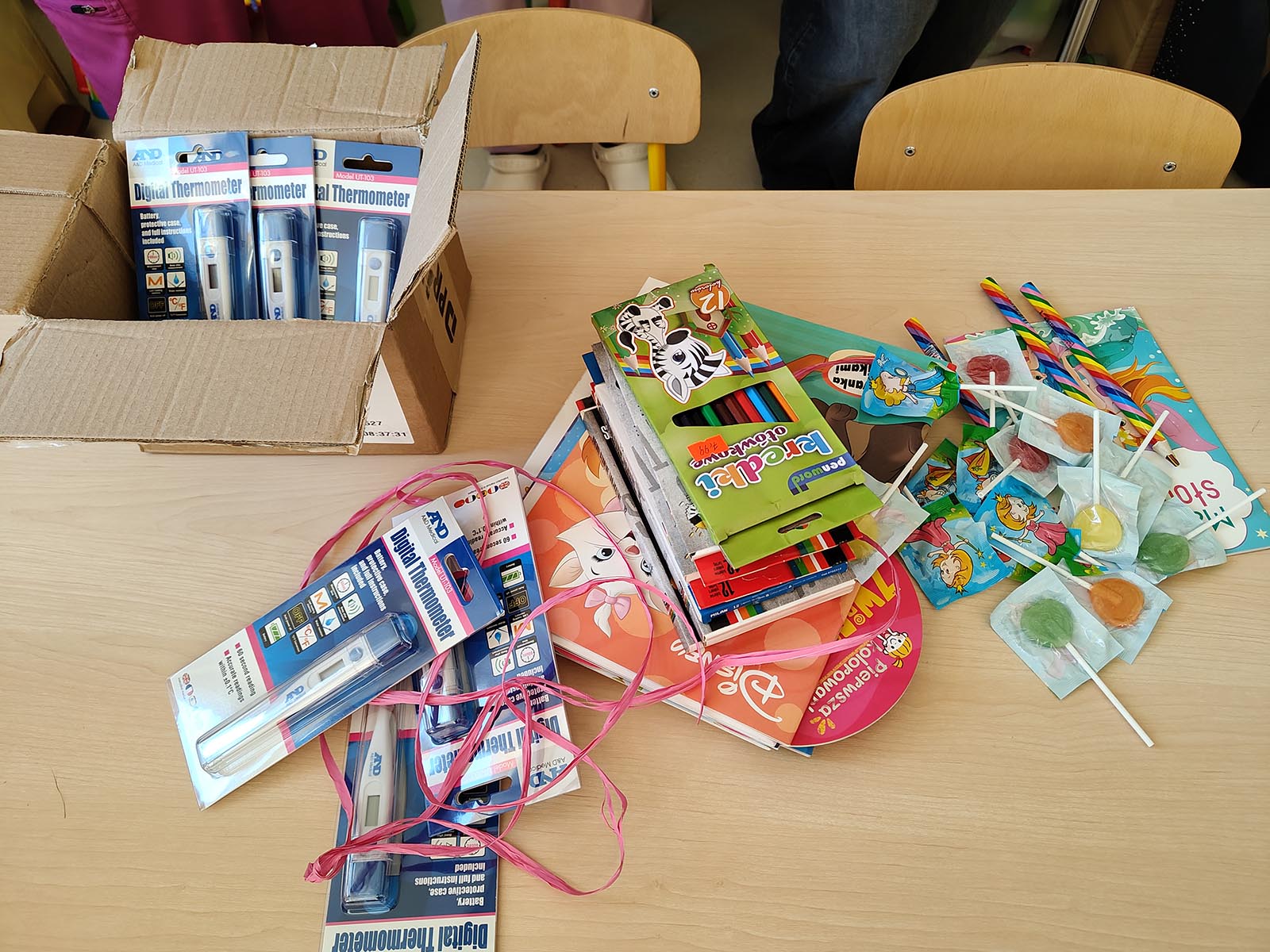 Podsumowanie akcji charytatywnej w SP5