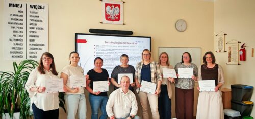 ULP. Poznawali organizację pracy kancelaryjnej i archiwizacji