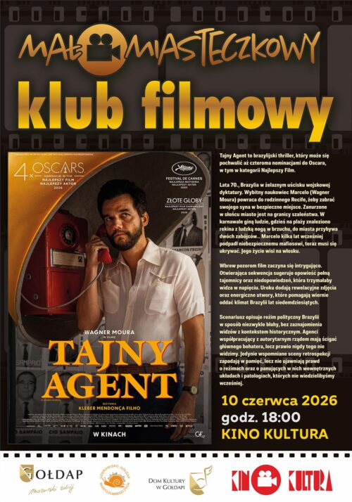 Zapraszamy na kolejne spotkanie Małomiasteczkowego Klubu Filmowego!