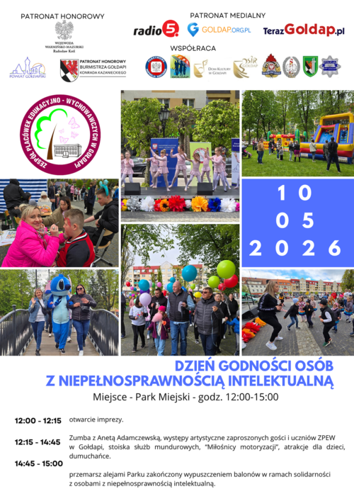Zapraszamy na obchody Dnia Osób z Niepełnosprawnością Intelektualną