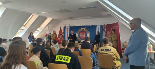 Uczestniczył w eliminacjach wojewódzkich konkursu pożarniczego