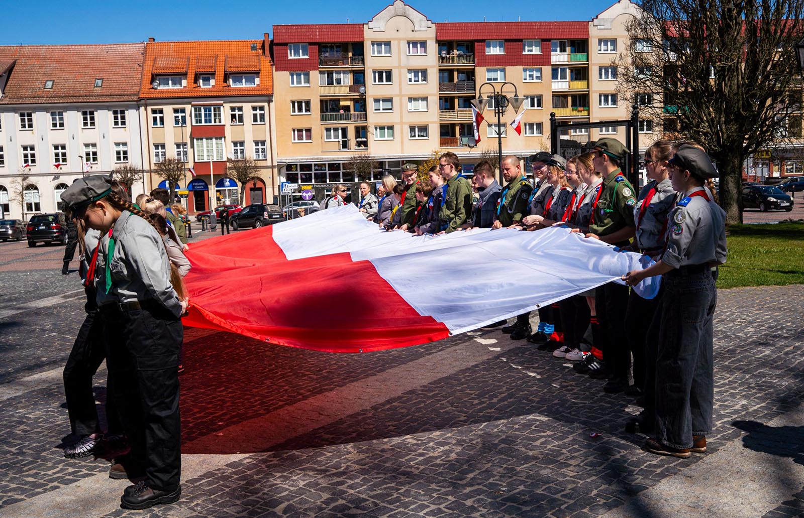 Dzień Flagi Rzeczypospolitej Polskiej w Gołdapi za nami!