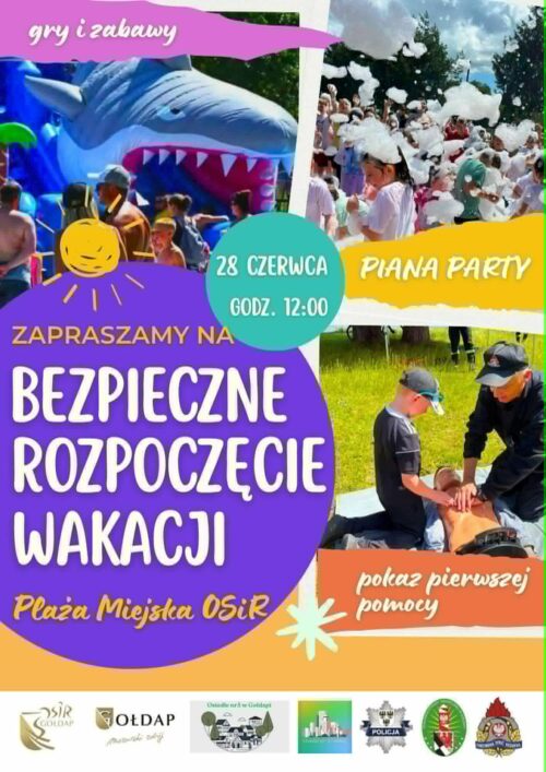 Zapraszają na „Bezpieczne rozpoczęcie wakacji”
