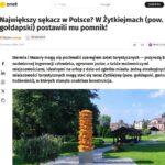 Inni napisali. Znany polski portal o żytkiejmskim sękaczu