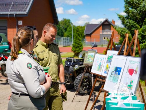 Straż Graniczna oczami zuchów i harcerzy