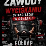 Pierwsze w Gołdapi zawody w wyciskaniu sztangi leżąc