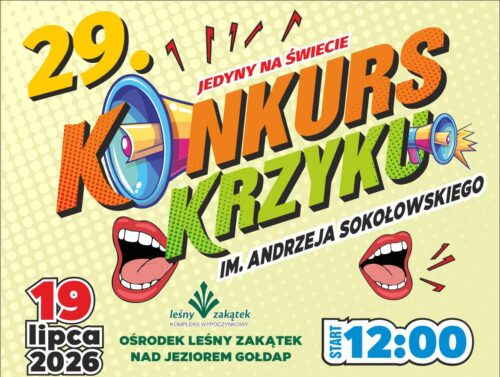 Konkurs Krzyku odbędzie się!