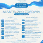 Miasteczko Zdrowia podczas Odetchnij Na Zdrowie. Gołdap Festiwal 2026 – aktywna niedziela w Parku Miejskim w Gołdapi!