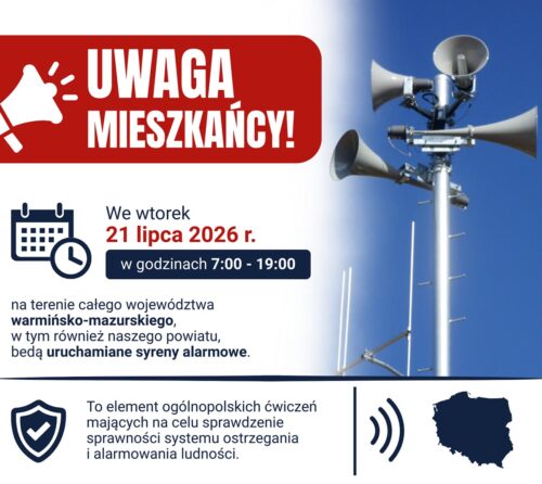 W wtorek usłyszymy syreny alarmowe