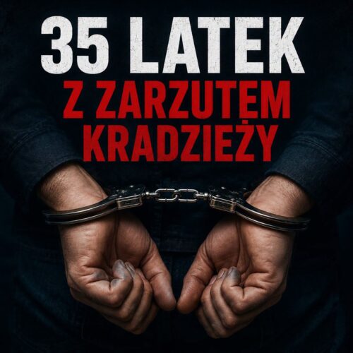 35-latek z zarzutem kradzieży. Policjanci odzyskali część skradzionego mienia