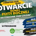 Otawrcie nowej płyty bocznej już 1 sierpnia