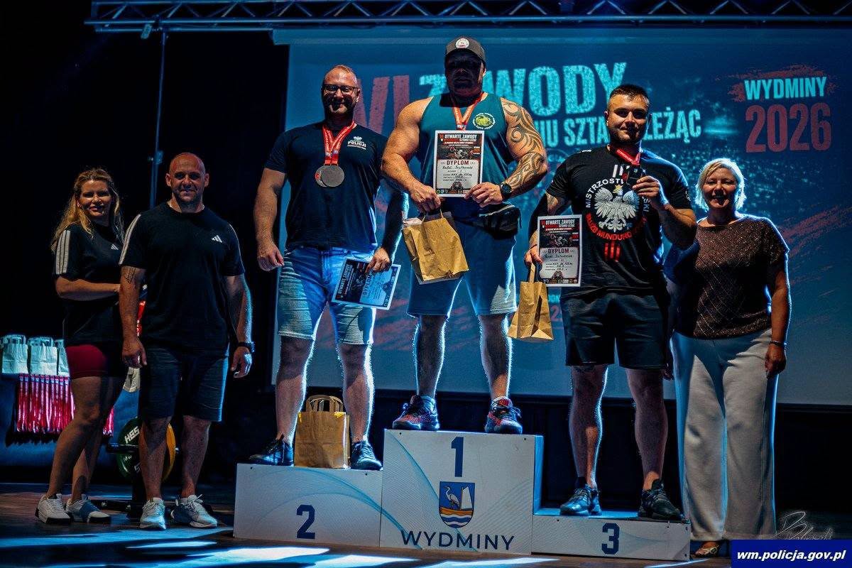 Kolejny sportowy sukces policjanta z Gołdapi!
