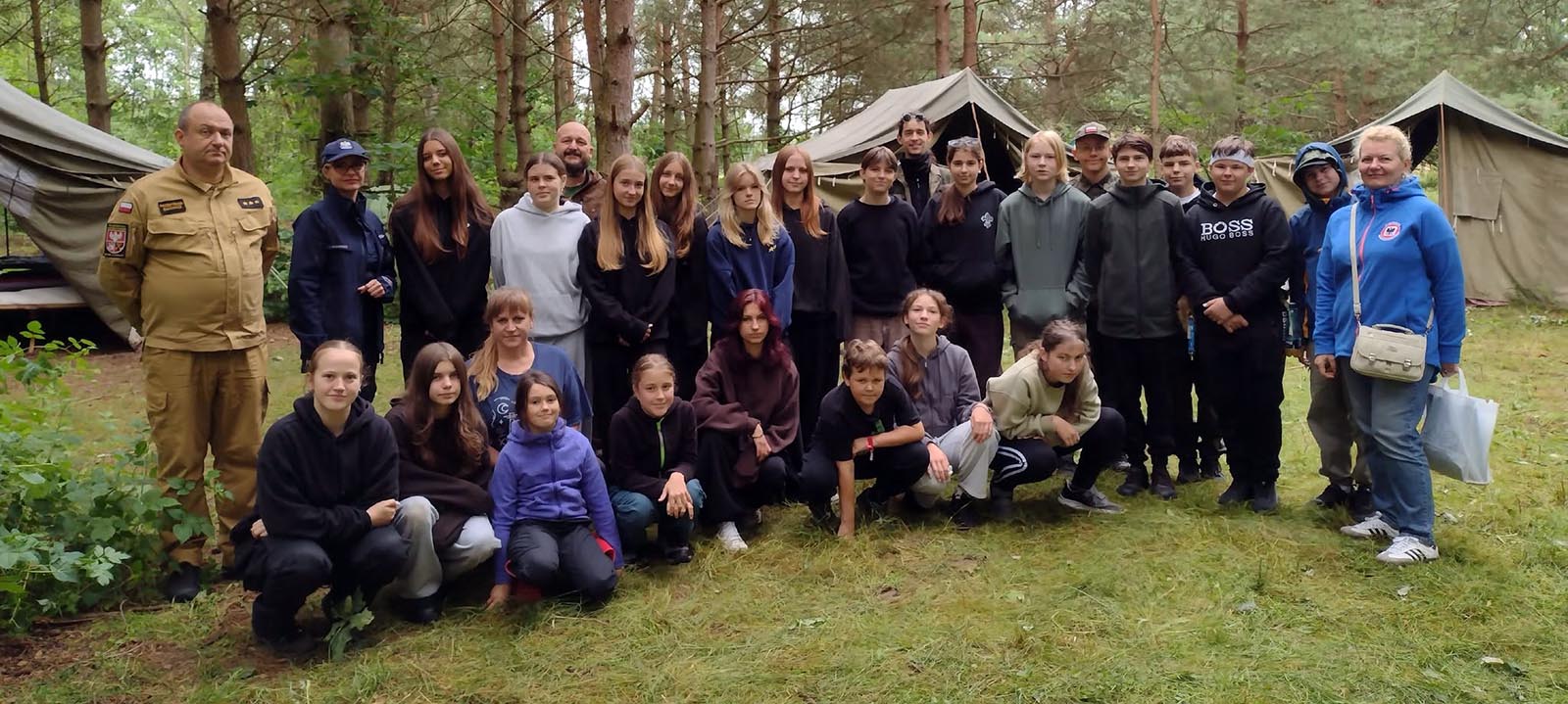 Zajęcia edukacyjne z udziałem gołdapskich funkcjonariuszy i PSSE