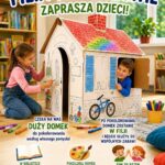 Dzieci – w Grabowie czeka na was DUŻY KARTONOWY DOMEK!