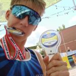 Jakub Czernicki wicemistrzem Polski w Siatkówce Plażowej Juniorów Młodszych