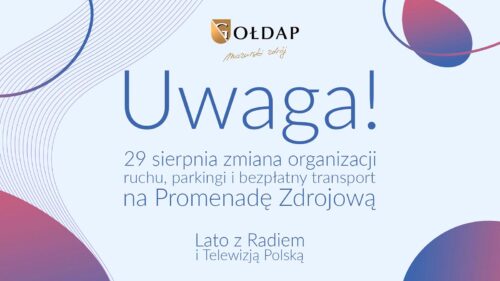 Ważne! 29 sierpnia – zmiana organizacji ruchu, parkingi i bezpłatny transport