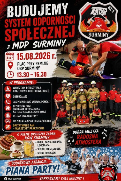 Budujemy system odporności społecznej z MDP Surminy