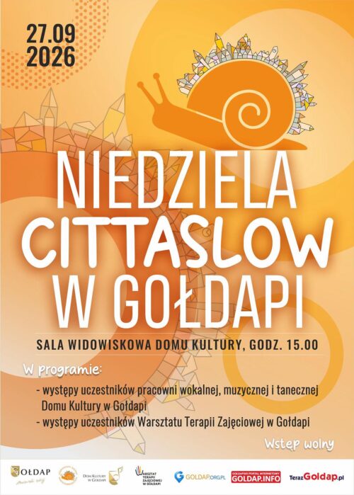 Wkrótce „Niedziela Cittaslow w Gołdapi”