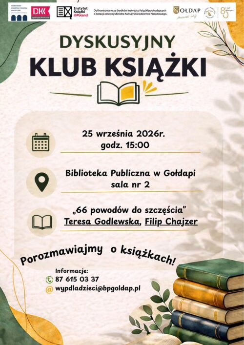 Czy jedna książka może stać się początkiem rozmowy, wymiany myśli, a nawet… nowej przyjaźni?