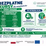 Zapraszamy mieszkańców gminy Gołdap do skorzystania z bezpłatnych kursów
