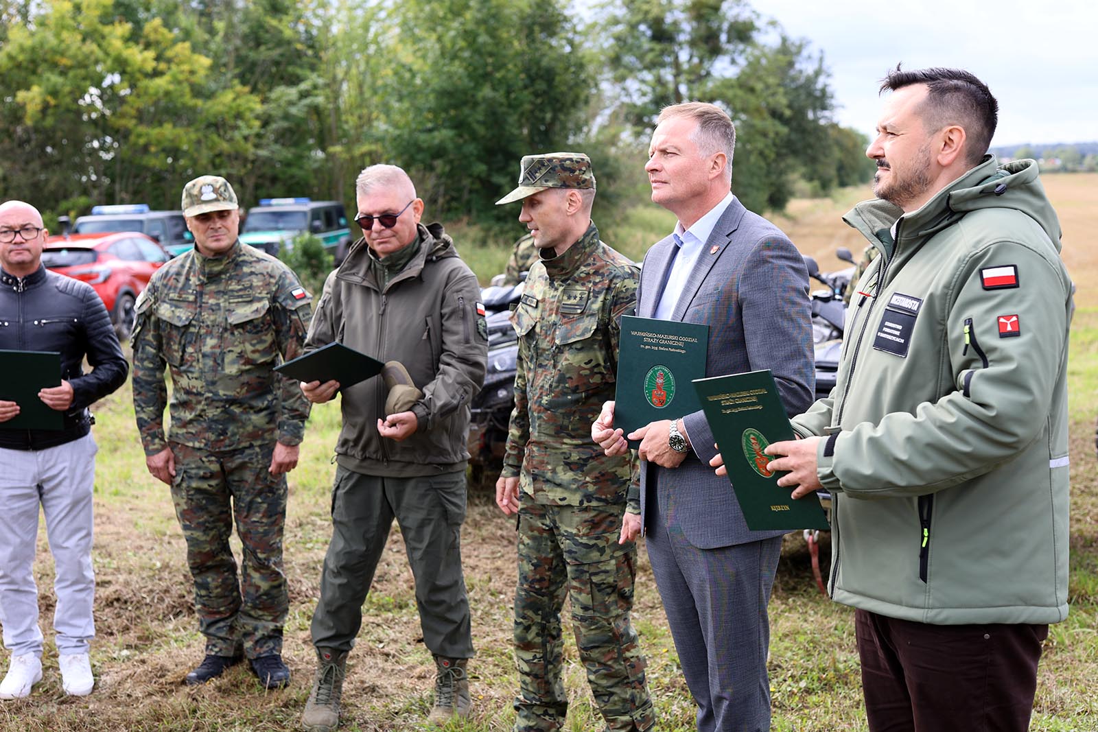 Nowy sprzęt dla Warmińsko-Mazurskiej Straży Granicznej