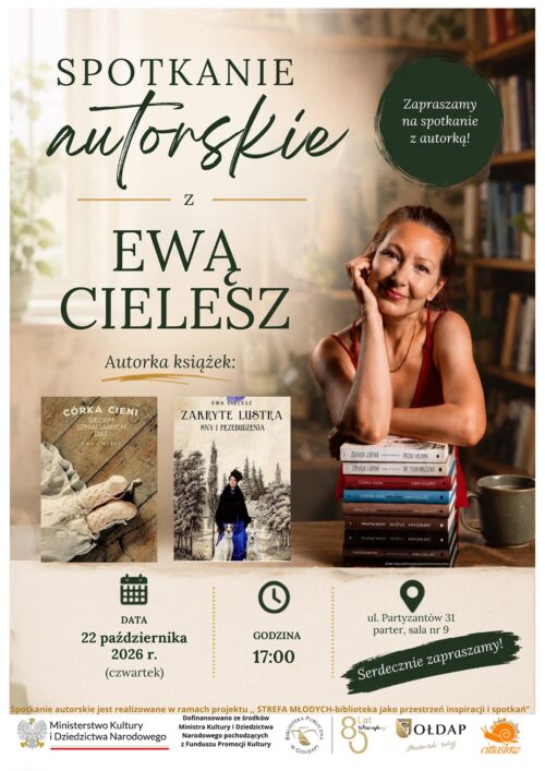 A gdyby tak zamiast tylko czytać… spotkać się z autorką?