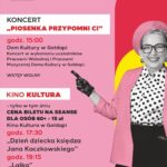 Zapraszają na Weekend Seniora z Kulturą w gołdapskim Domu Kultury!