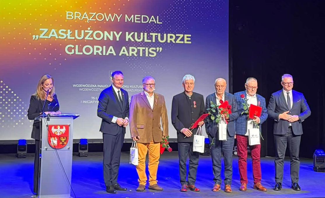 Zbigniew Mieruński wyróżniony medalem „Zasłużony Kulturze Gloria Artis”