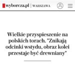 Inni napisali. W „Gazecie Wyborczej” m.in. o przyszłości odcinka kolejowego Gołdap-Olecko