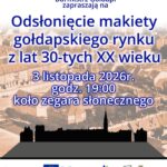 Makieta gołdapskiego rynku stanie za kilka dni na Placu Zwycięstwa