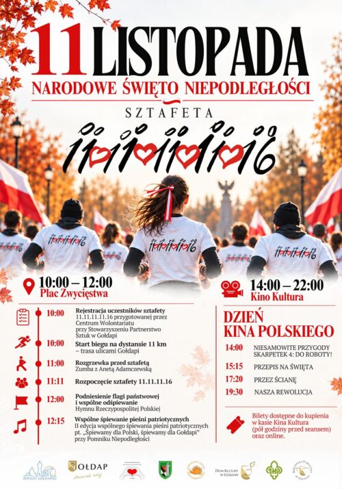 11 LISTOPADA – ŚWIĘTUJMY RAZEM NIEPODLEGŁOŚĆ!
