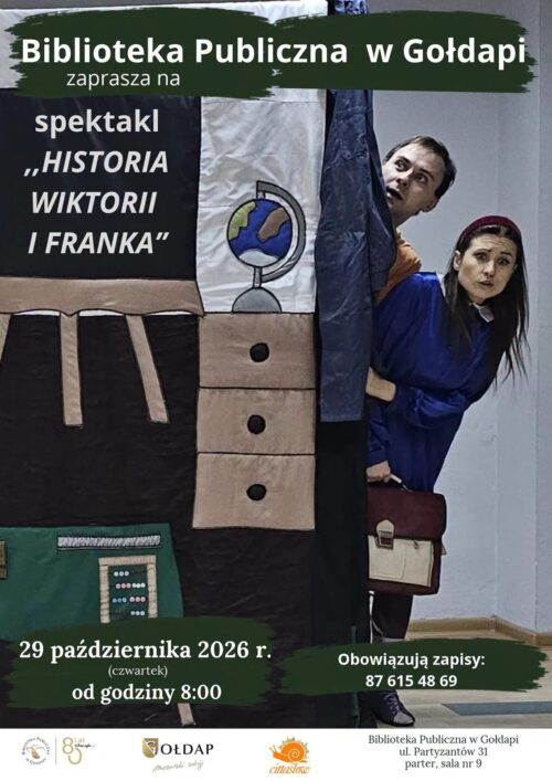 Teatr w bibliotece – „Historia Wiktorii i Franka”
