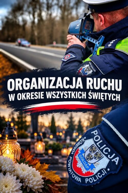 Wszystkich Świętych 2026 – organizacja ruchu w powiecie gołdapskim